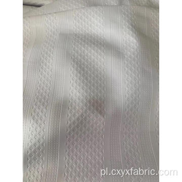 Poliestrowa biała wytłoczona tkanina